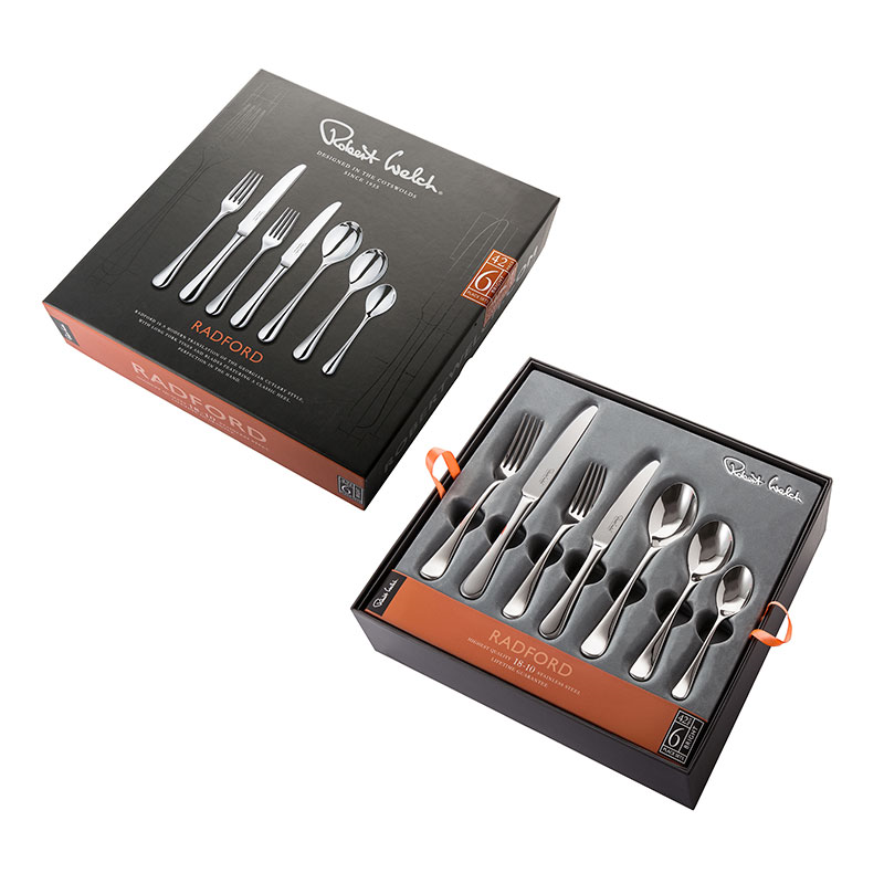 Radford 42 Piece Cutlery Set, Stainless Steel-2