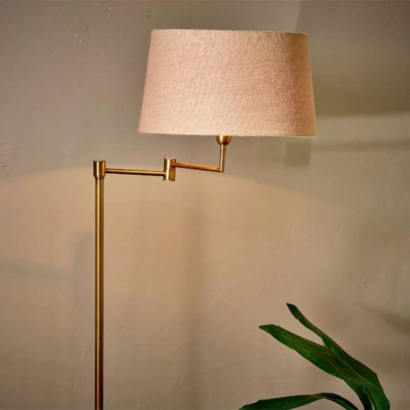 Kara Floor Lamp, H142cm, Brass-1