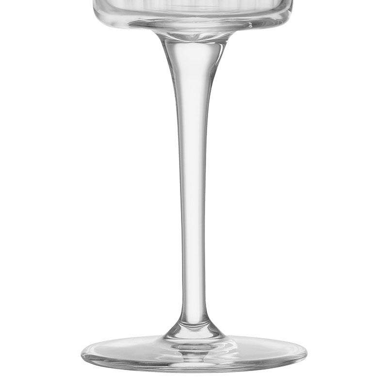 Gio Line Set of 4 Champagne Flutes, 210ml, Clear-7