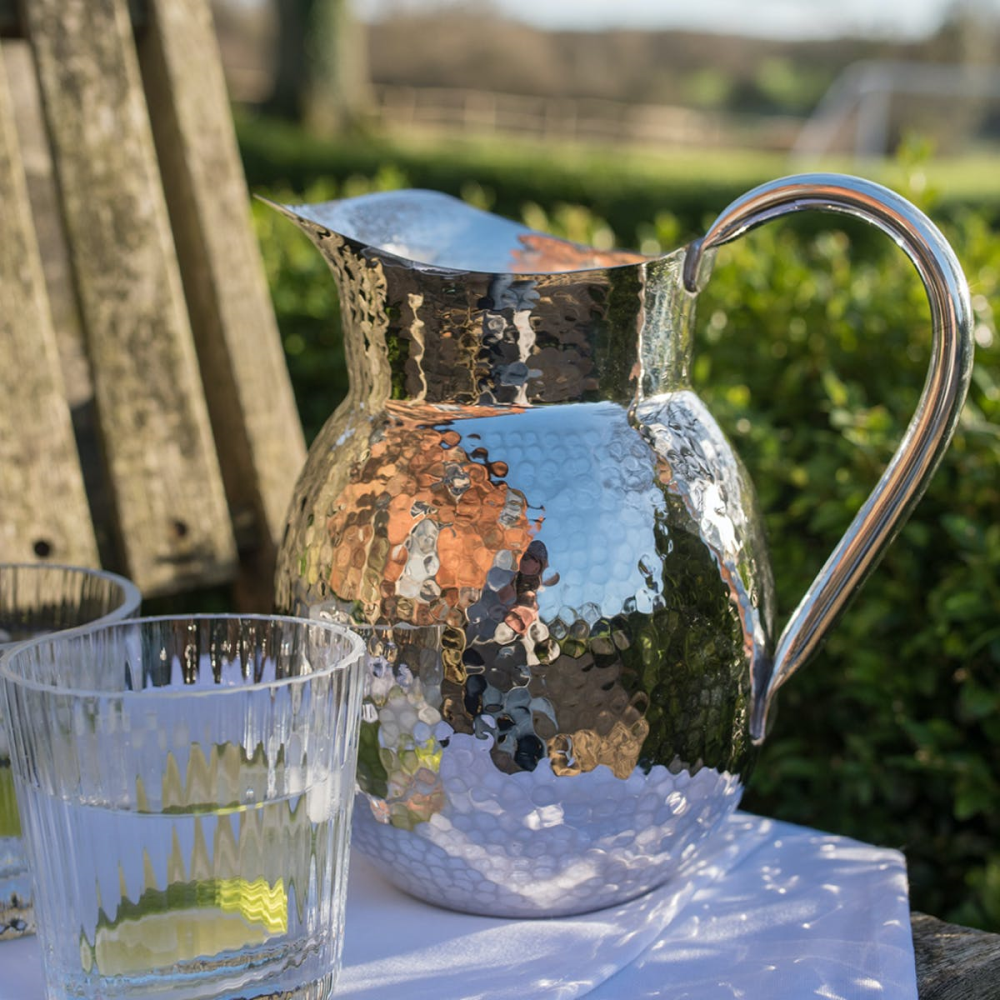 Sangria jug, 21cm - 1.7 litre, silver plate-2