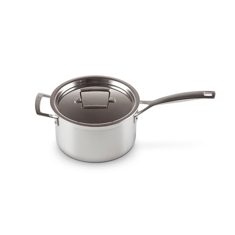 Classic 3-ply Saucepan, 20cm, Stainless Steel-0