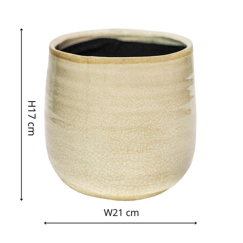 Como Pot, D21cm, Ivory-5