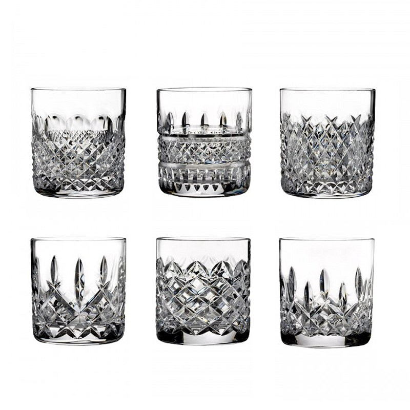 Lismore Connoisseur Set of 6 assorted heritage tumblers-0