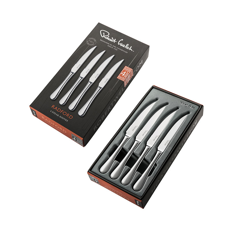 Radford Set of 4 Steak Knives, Stainless Steel-2