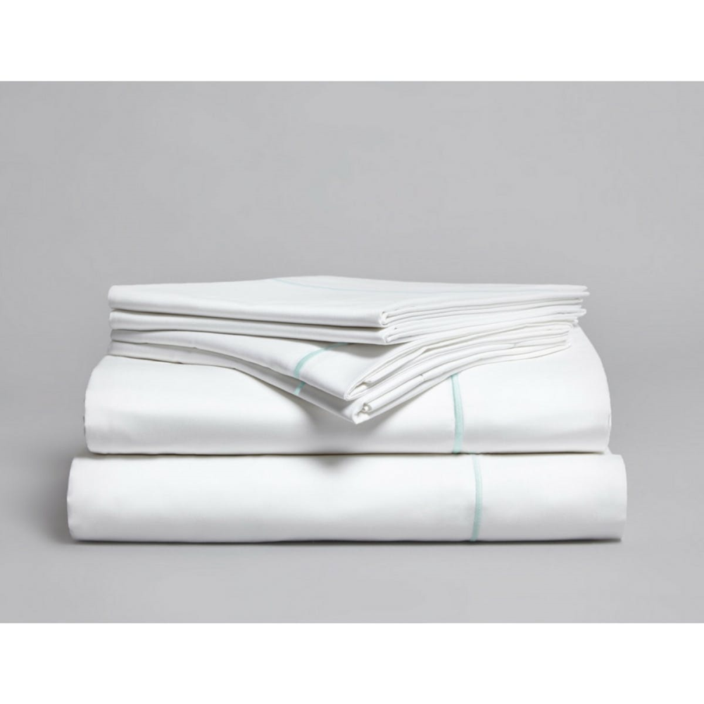 Jinshu Duvet Cover, King, White-0