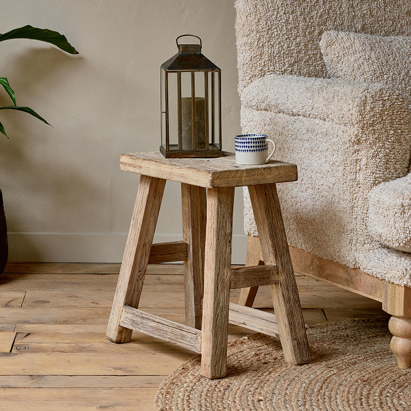 Ibo Reclaimed Wood Low Stool, Natural-4