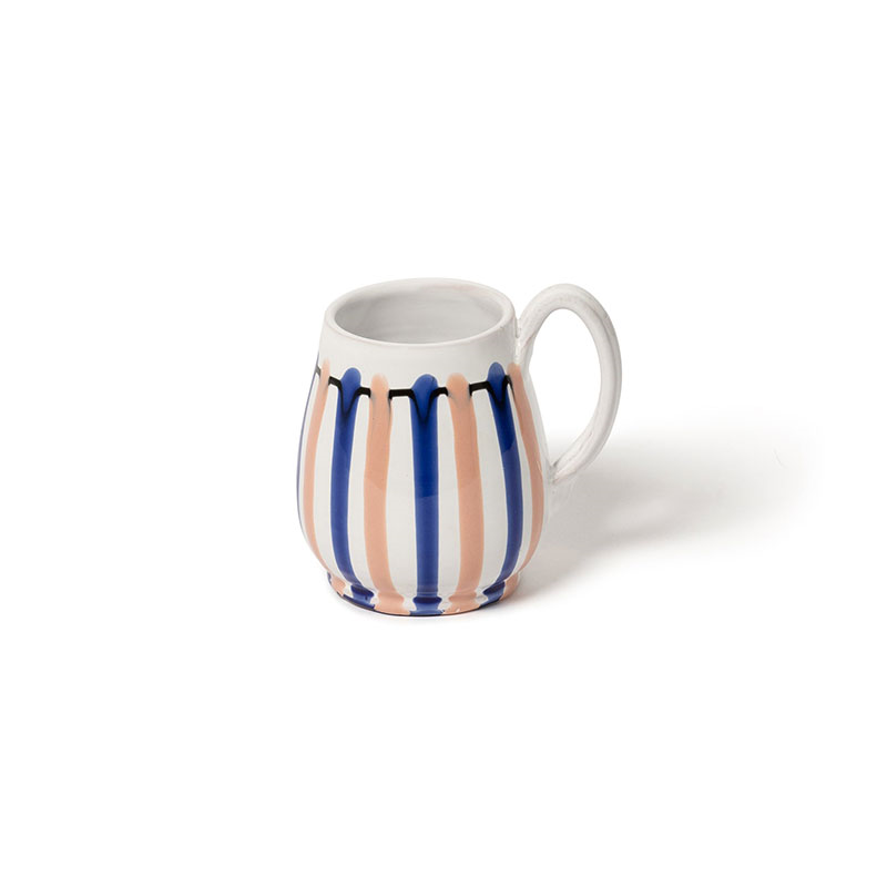 Drip Mug, 250ml, Blue and Pink-1