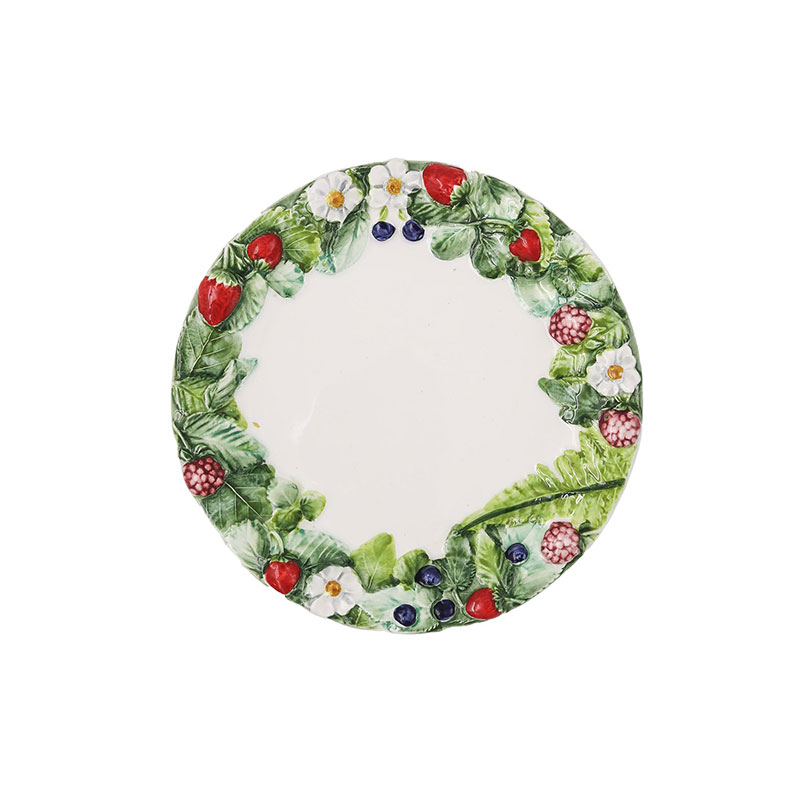 Frutti Di Bosco Set of 4 Side Plates, D21cm, Multi-1