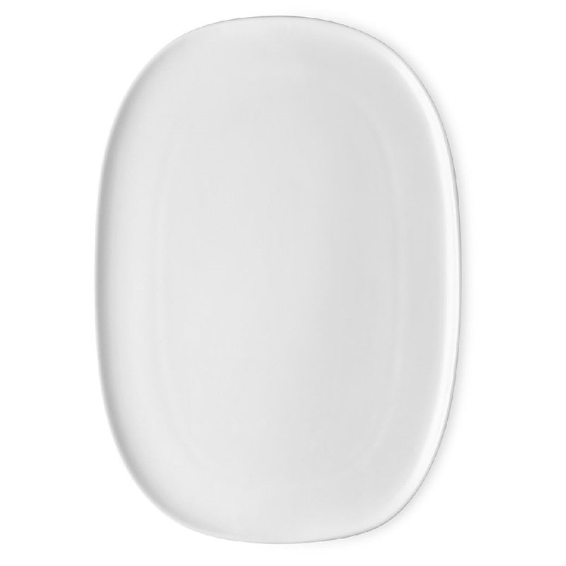 Itsumo Serving Platter, W36 x L25cm, White-1