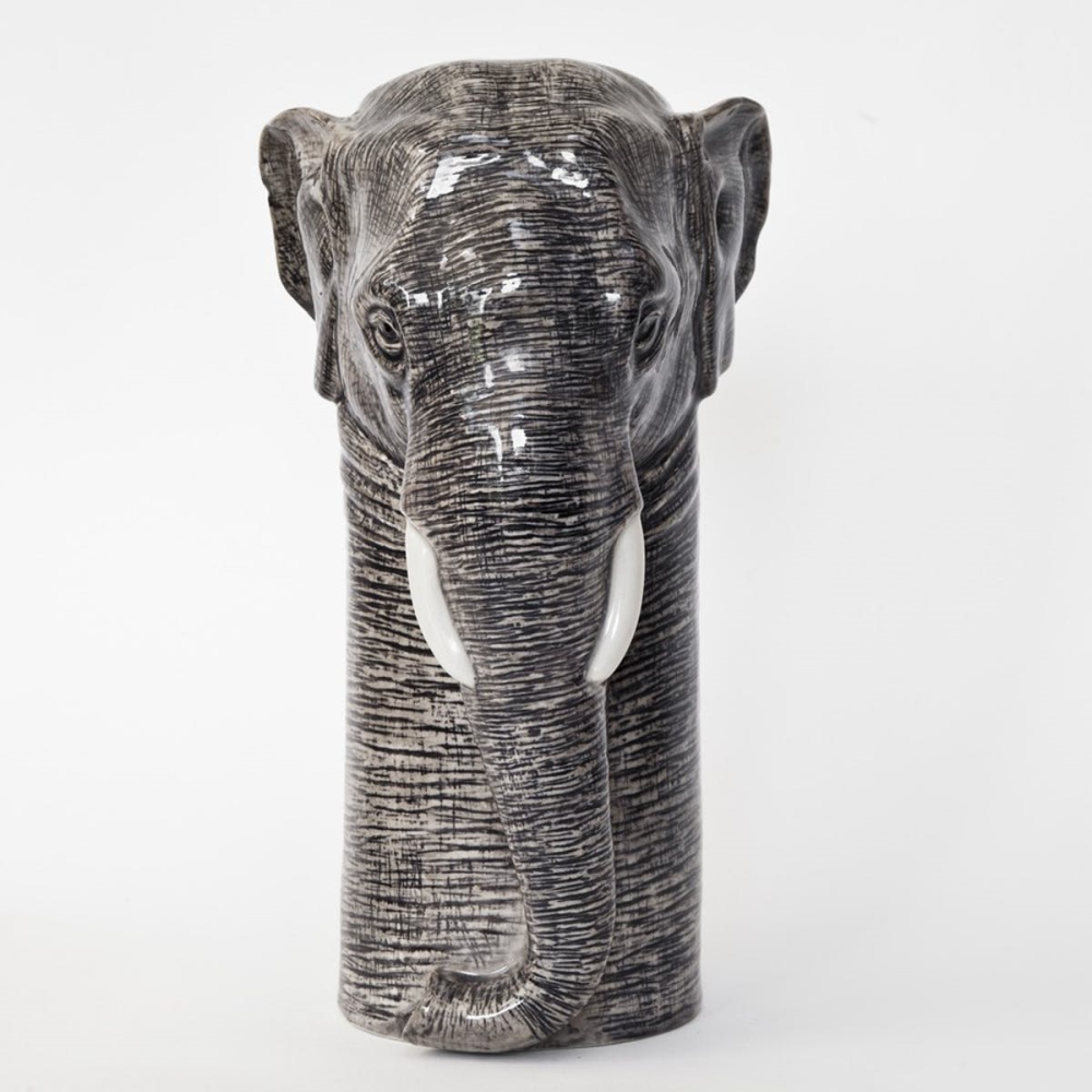 Elephant Large flower vase, L15 x D18 x H28cm-0