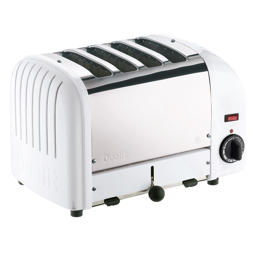 Classic Vario 4 slot toaster, White-0