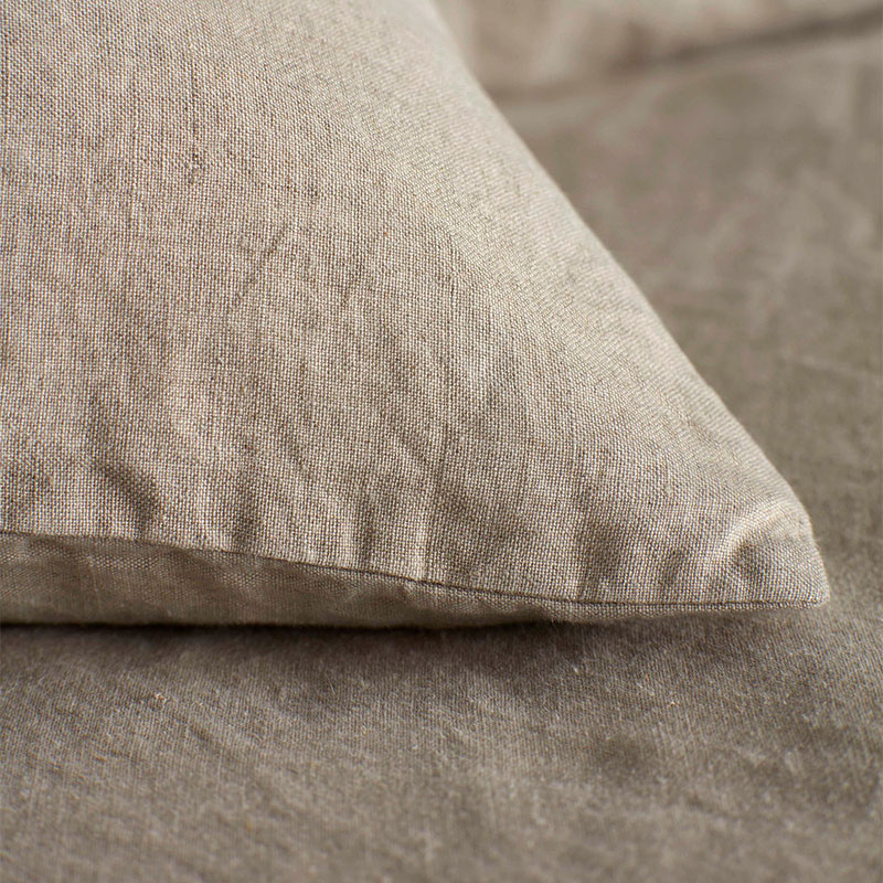 Linen Duvet Cover, Superking, Natural-1