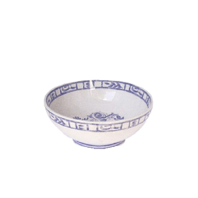 Gien- Oiseau Bleu, Cereal Bowls, Set of 4-0