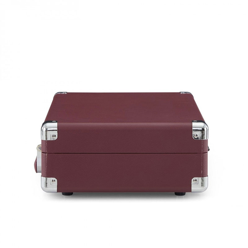 Cruiser Deluxe Plus Portable Turntable, Burgundy-4