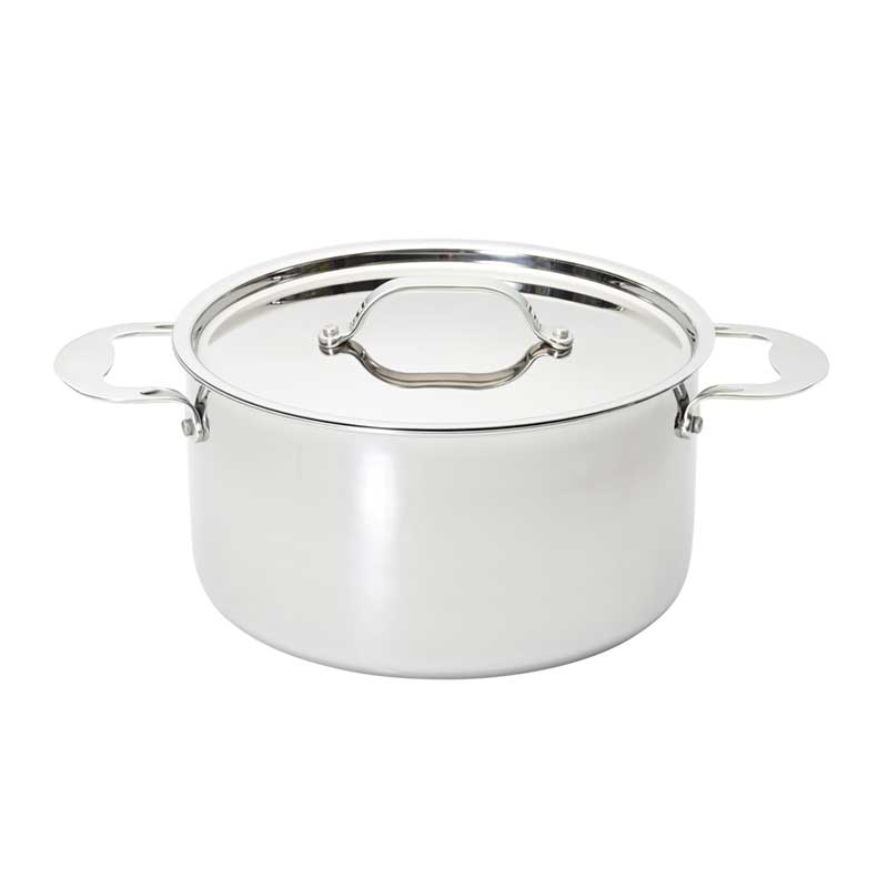 Tri-Ply, 24cm Stock Pot, Stainless Steel-0