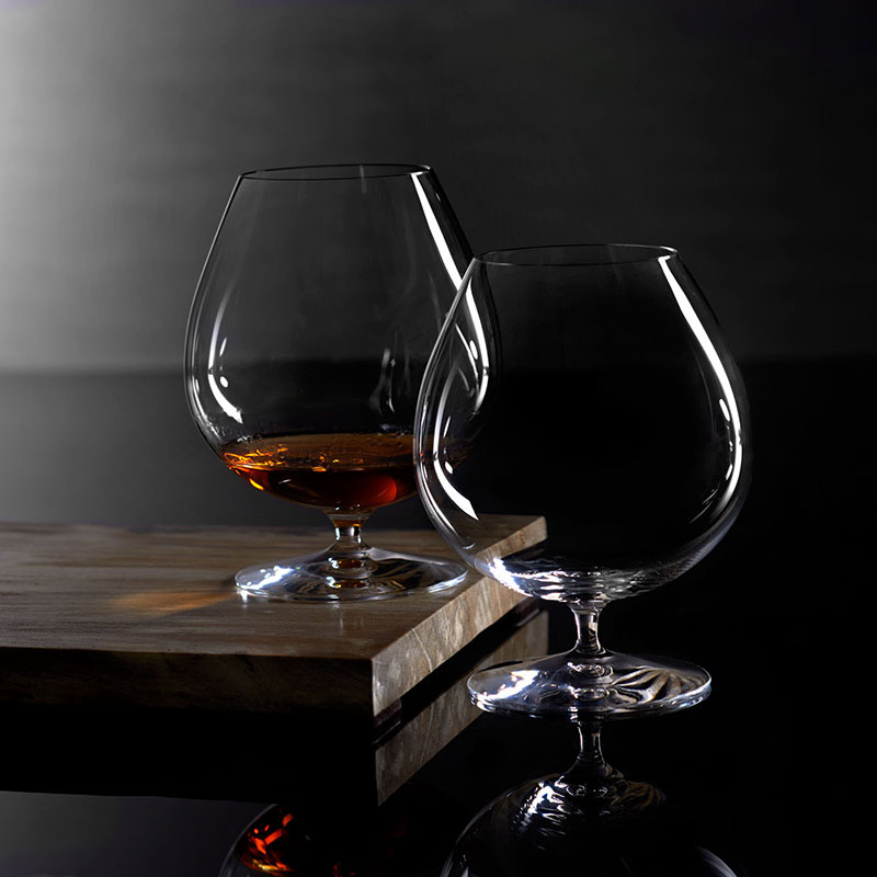 Elegance Pair of brandy glasses-1