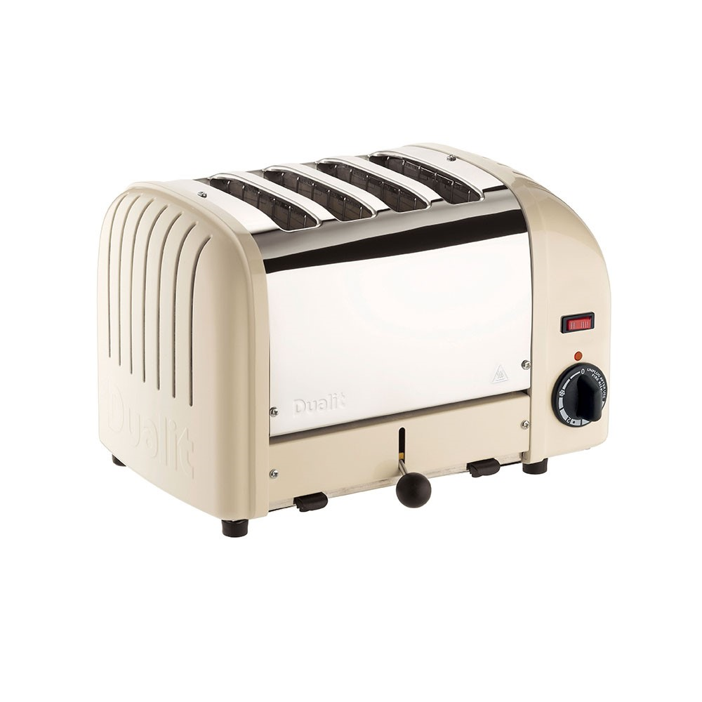 Classic Vario 4 slot toaster, utility cream-0