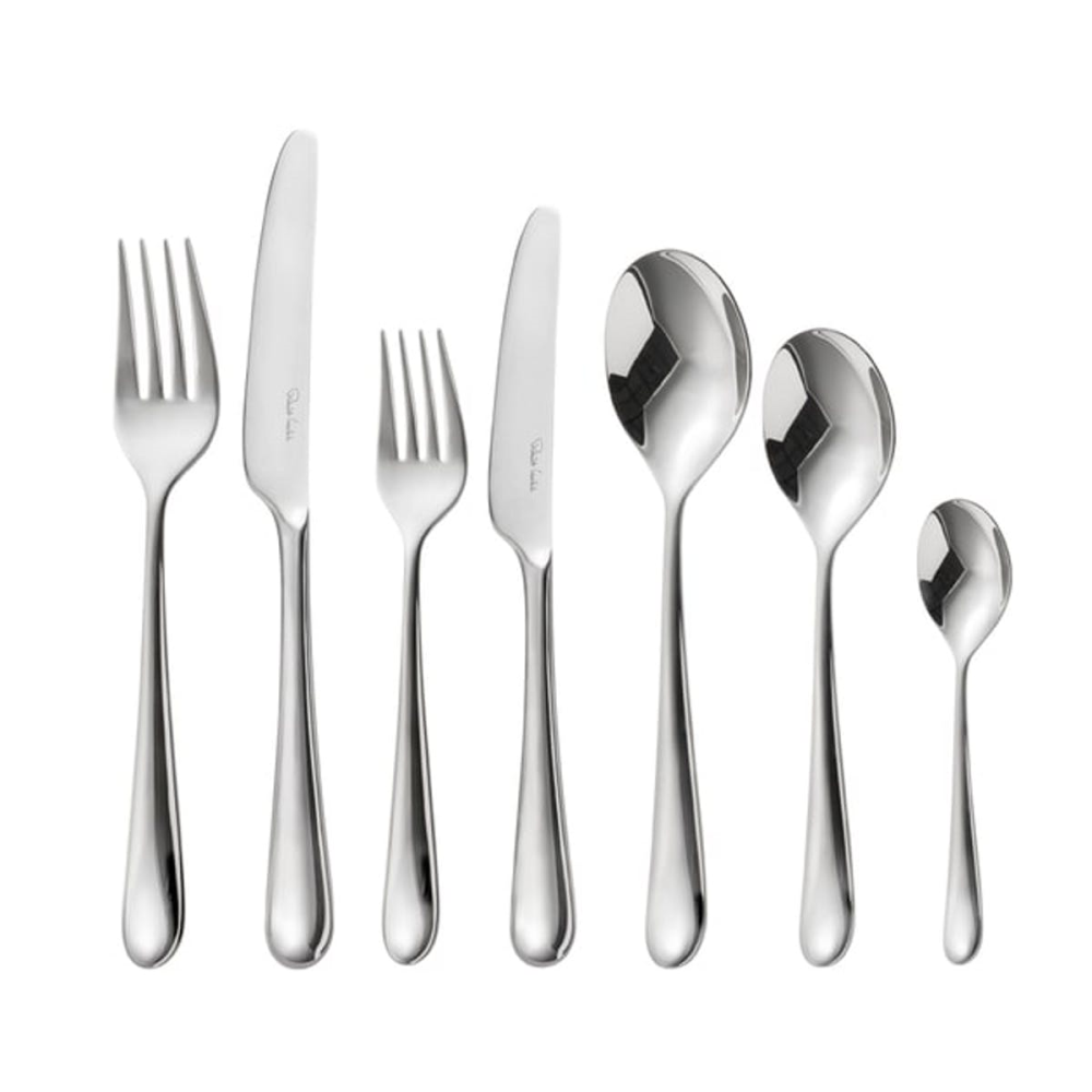 Kingham Bright 56 piece cutlery set, Stainless Steel-0