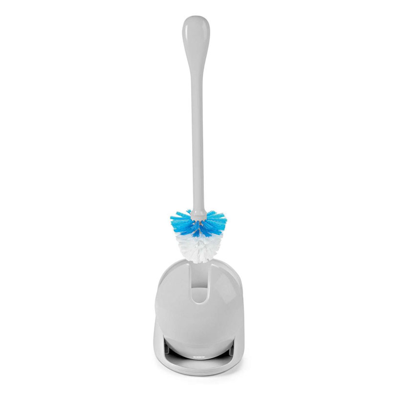 Compact toilet brush, Grey-1