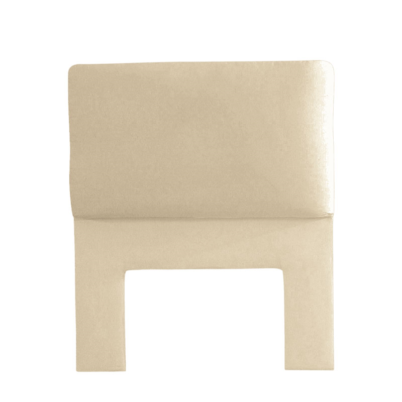 Headboard slip cover, double, Oatmeal-0