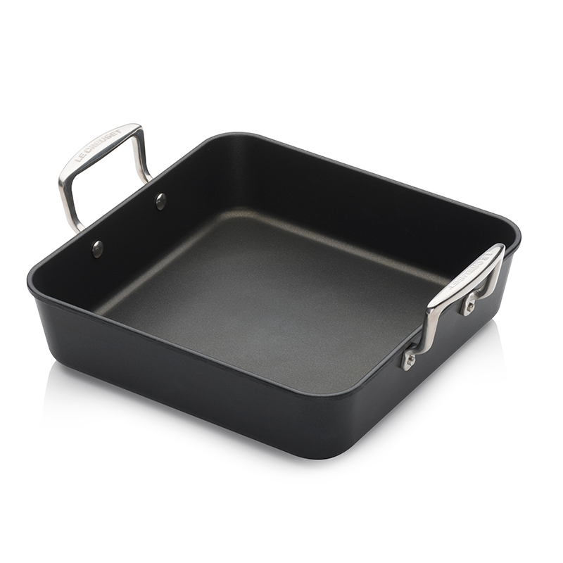 Toughened Non-Stick Square roaster, 26cm-2