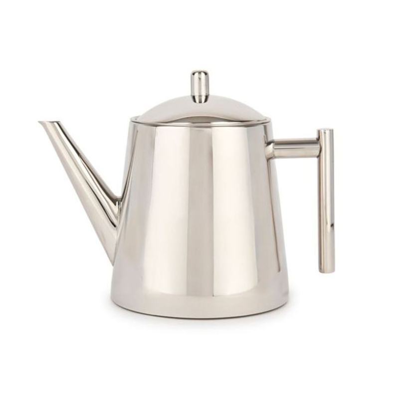 Stainless Steel Infuser Teapot, 8 Cup, Stainless Steel-4