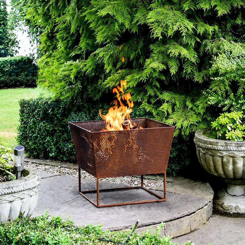 Norfolk Outdoor firebowl, W52cm, Rust-0