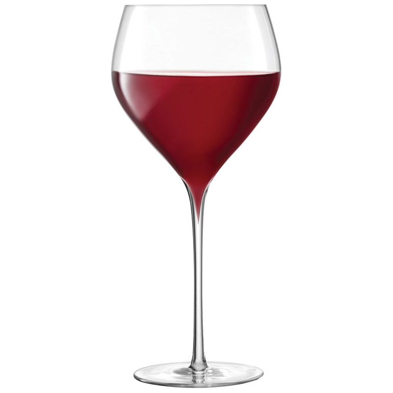 Savoy Set of 2 Red Wine Glasses, 590ml, Clear-4