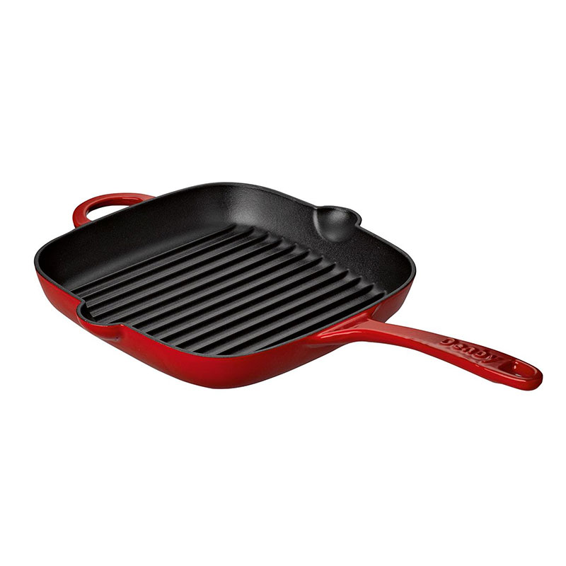 Griddle Pan, Pomerganate, Cast Iron, 24cm-0