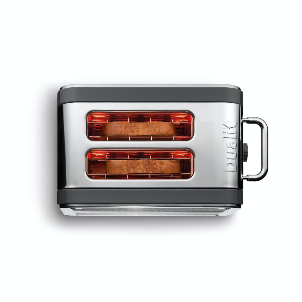 Architect 2 slot toaster, Grey-1