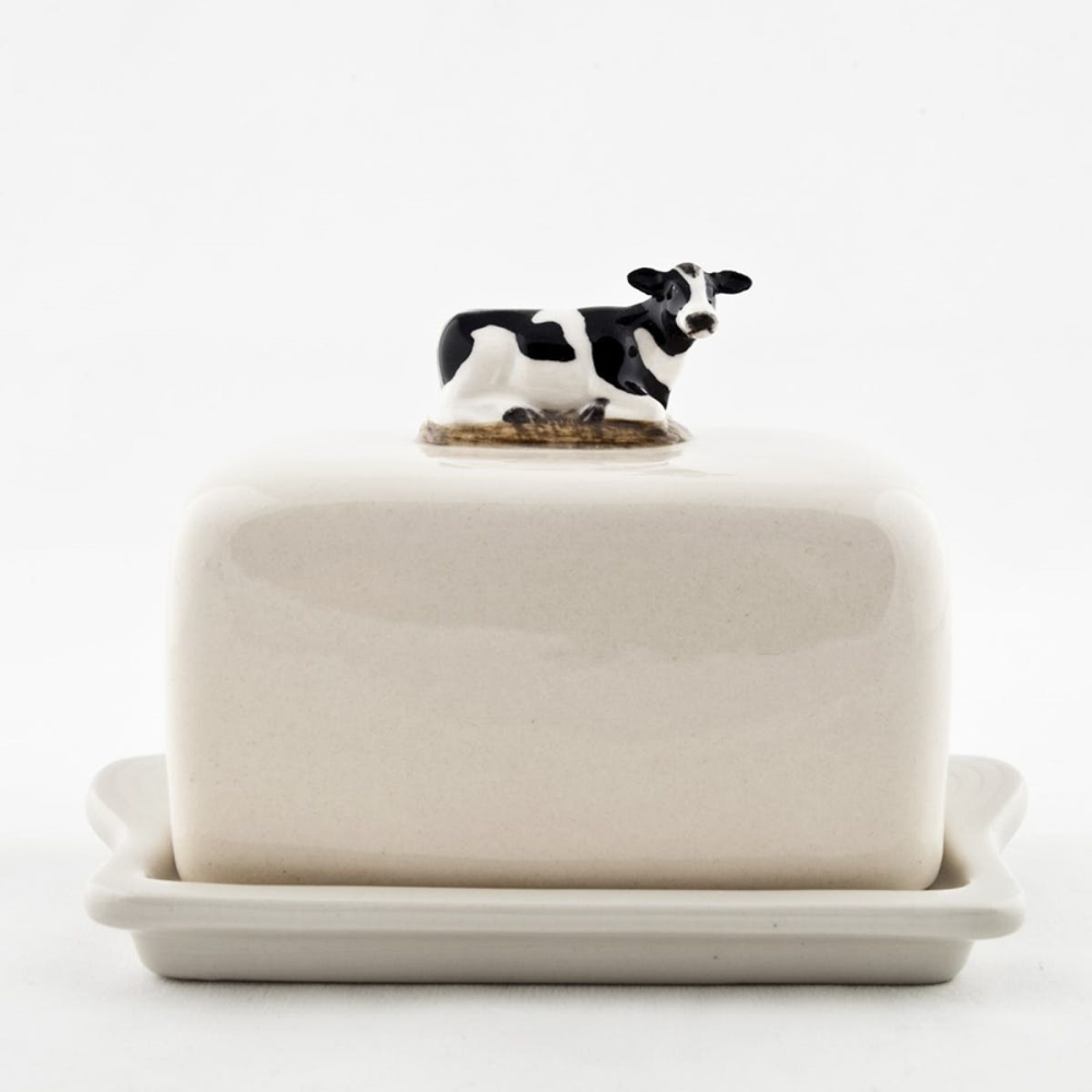 Fresian Cow Butter dish-1