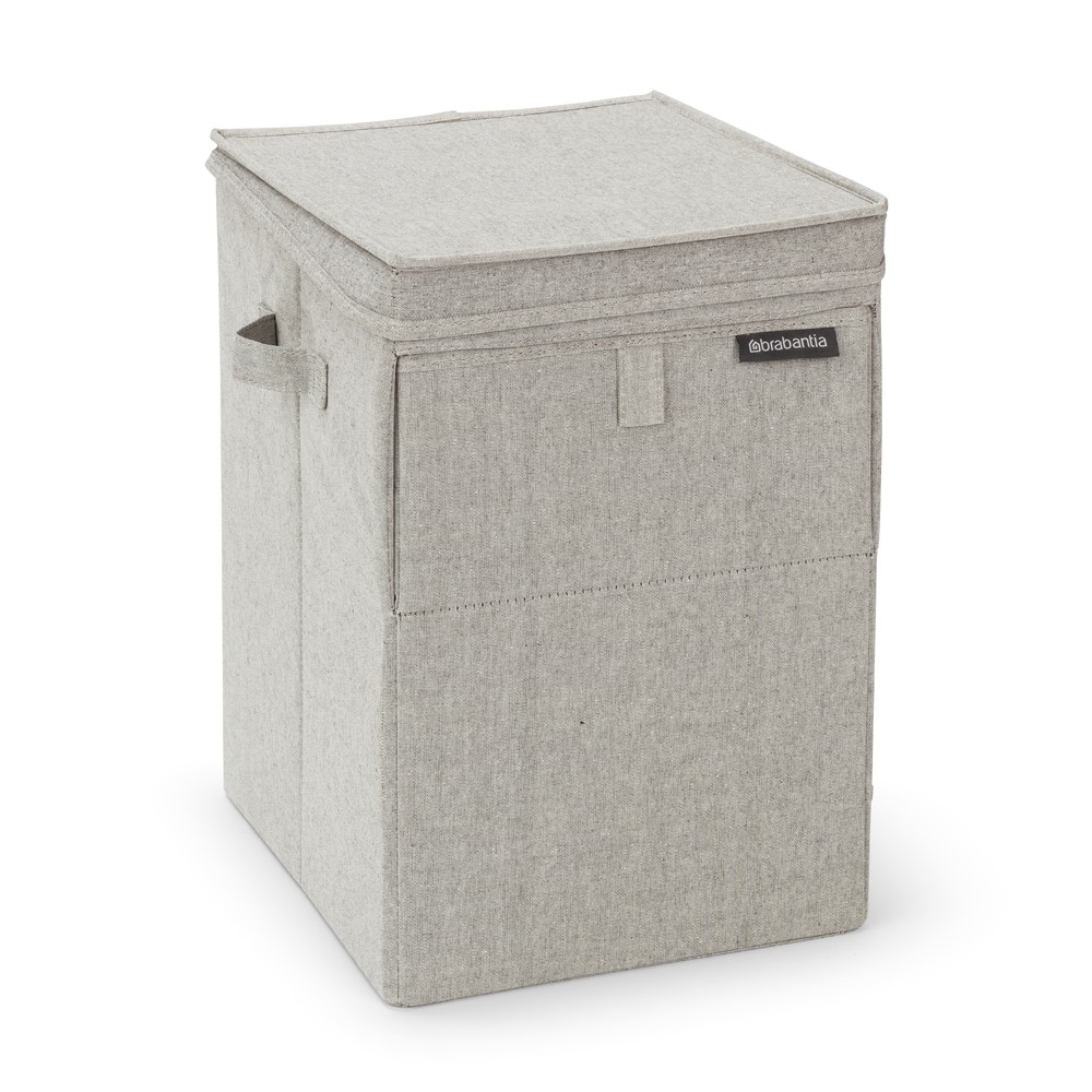 Stackable laundry box, 35 litre, Grey-11