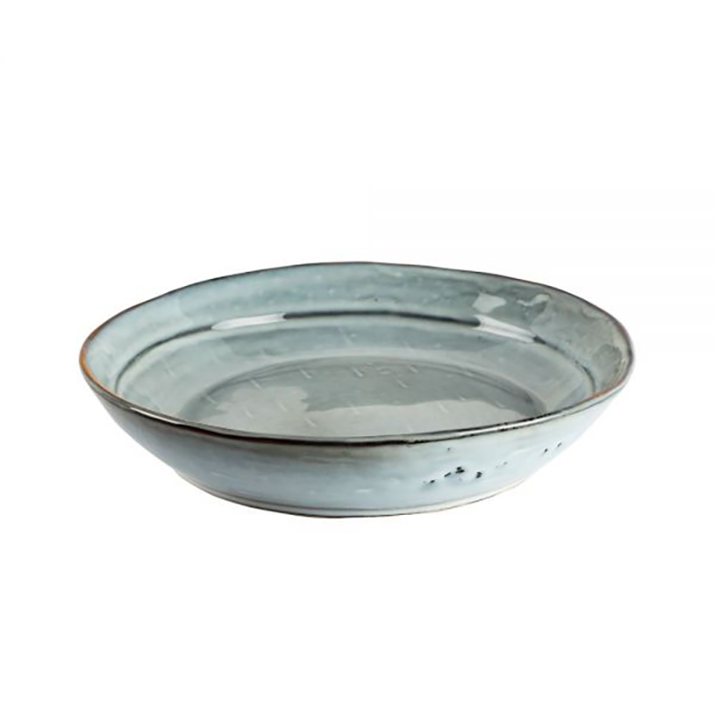 Misty Pasta Bowl, D23cm, Dusty Blue-0