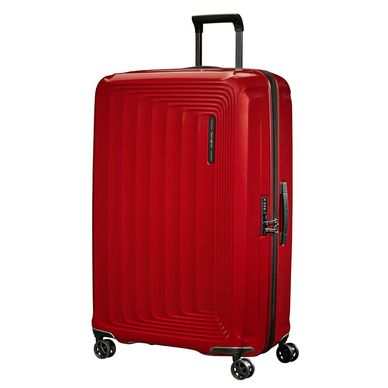 Nuon Suitcase, H81 x L53 x W31/34cm, Metallic Red-0