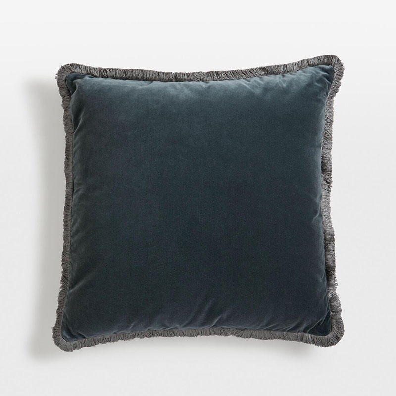 Margeaux Cushion, 66 x 65cm, Grey Blue-0