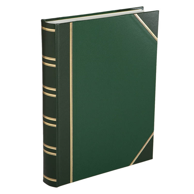 Large Portrait Photograph Album, L39.4 x W30.5cm, Green-0