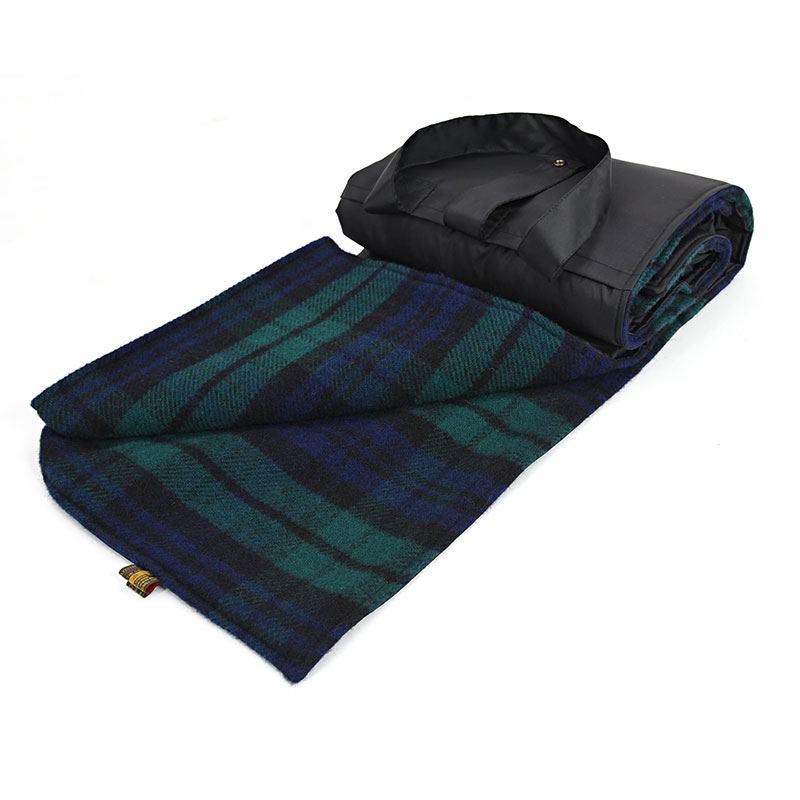 Eventer Picnic Rug, 137 x 170cm, Black/Blue-0