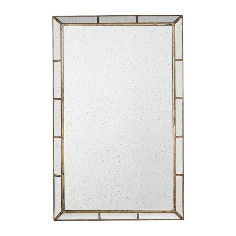 Versailles Mirror, W90 x H140cm, Distressed Metal Frame-0