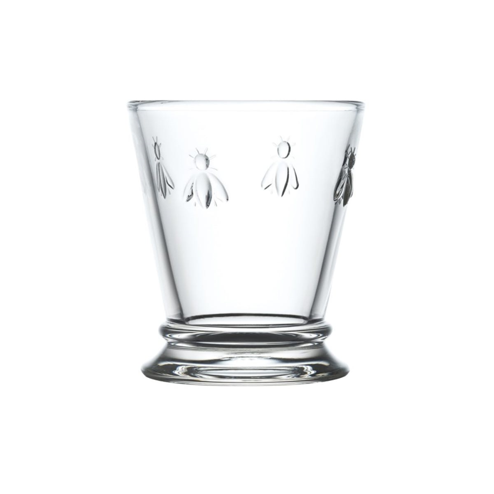 Bee Set of 6 goblet glasses, 27cl, Clear-0