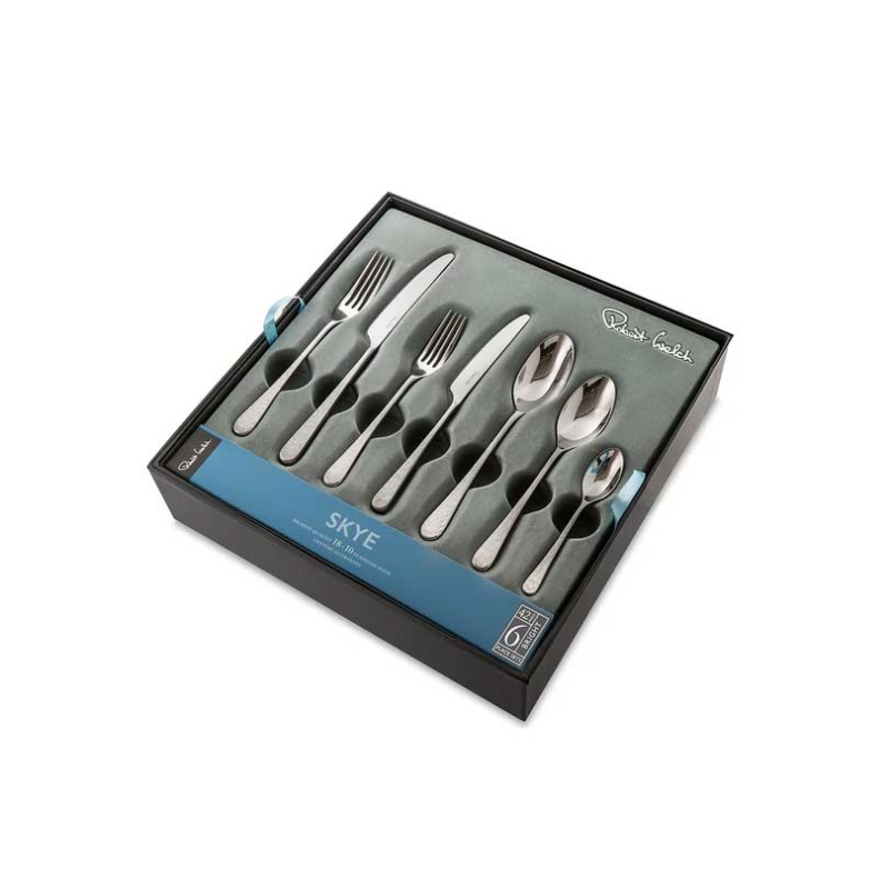 Skye Bright 42 Piece Cutlery Set, Stainless Steel-0