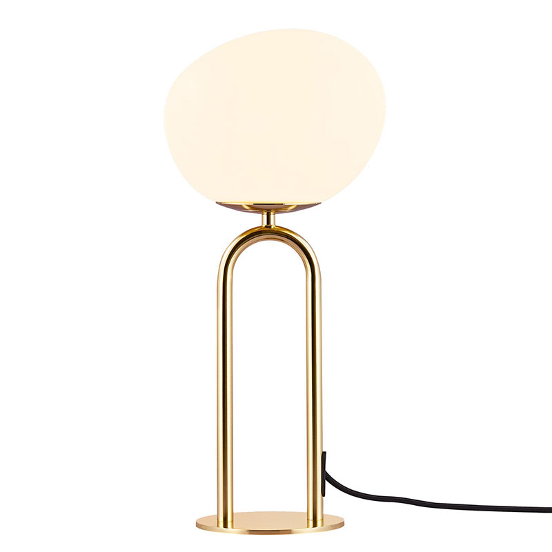 Shapes Table Lamp, H47cm, Brass-2