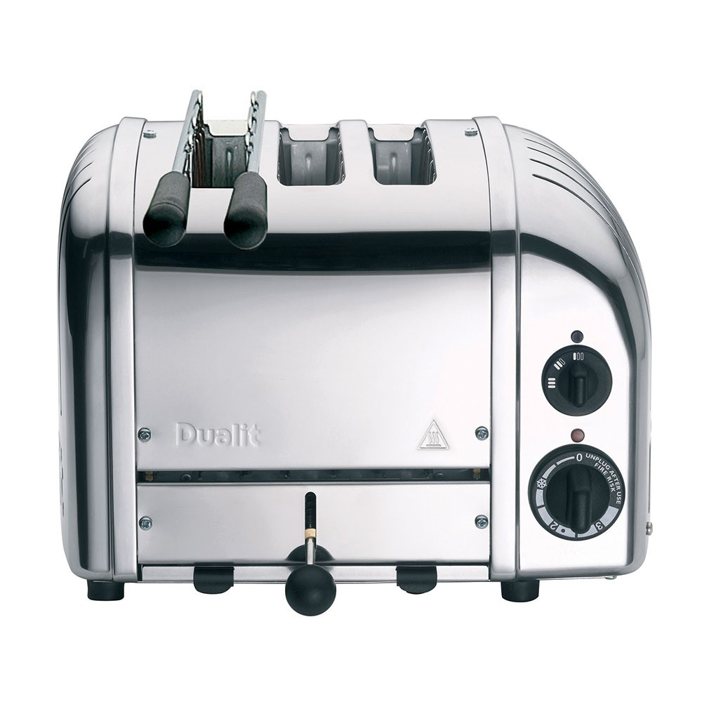 Classic Combi 2+1 slot toaster, Polished Stainless Steel-0