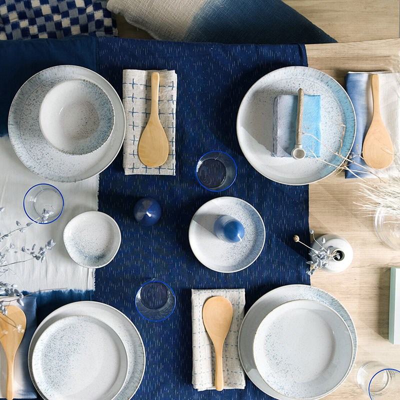 Kiln Blue 12 piece Tableware Set-1