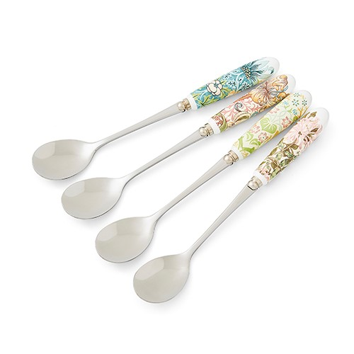 Morris & Co Set of 4 Teaspoons, L15.5cm, Multi-0