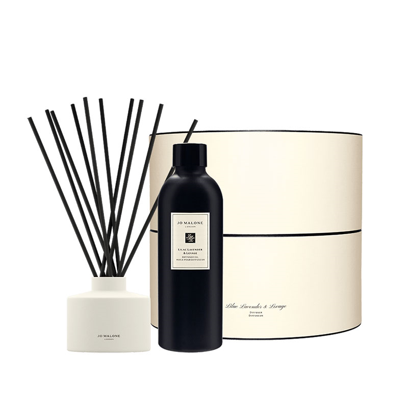 Lilac Lavender & Lovage Diffuser and refill, 300ml, White-0