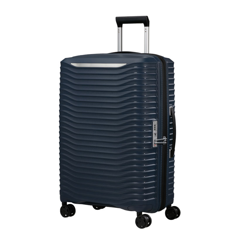 Upscape Suitcase, H68 x L47 x W28/31cm, Blue Nights-0