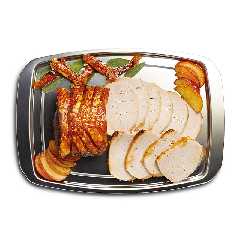 Spiked carving tray, 37 x 28cm, stainless steel-2