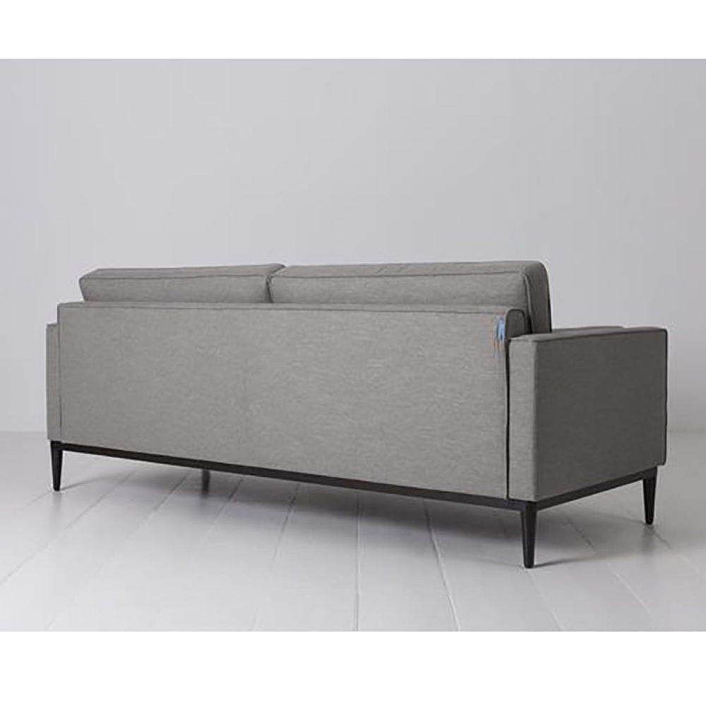 Model 02 3 Seater Linen Sofa, Shadow-2