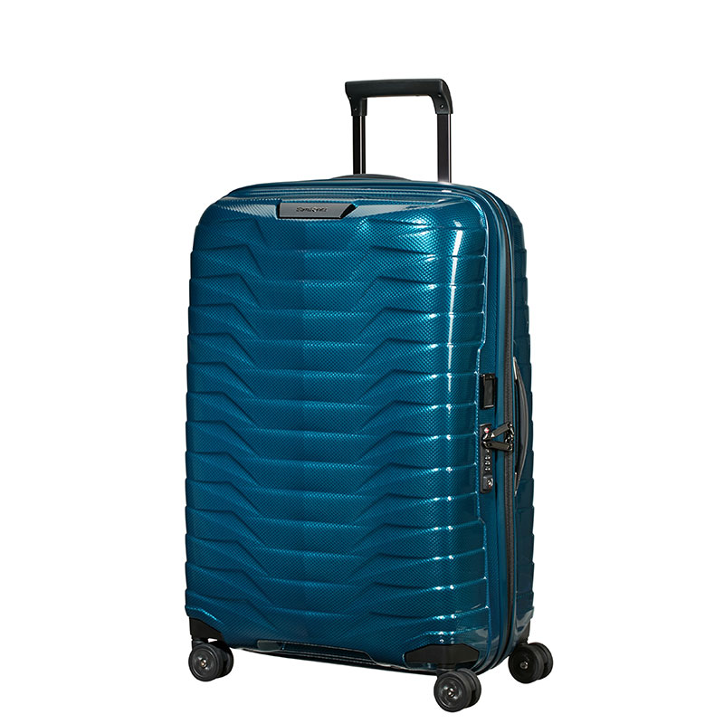 Proxis Suitcase, H69 x L48 x W29cm, Petrol Blue-0