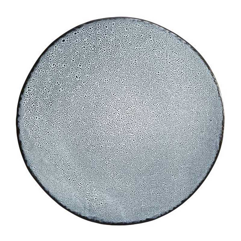 Lava Dinner Plate, D28.5cm, Dark Grey-0